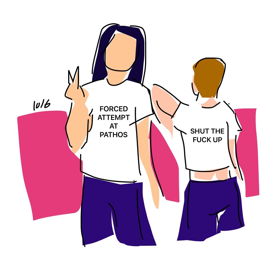 Bestie t-shirts 10/6/23