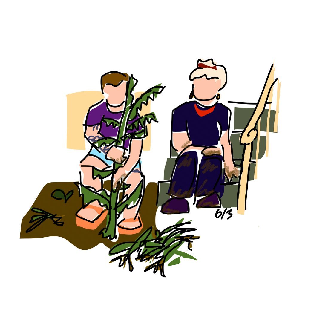 Don’t be fooled my grandmother did most of the work 6/3/24