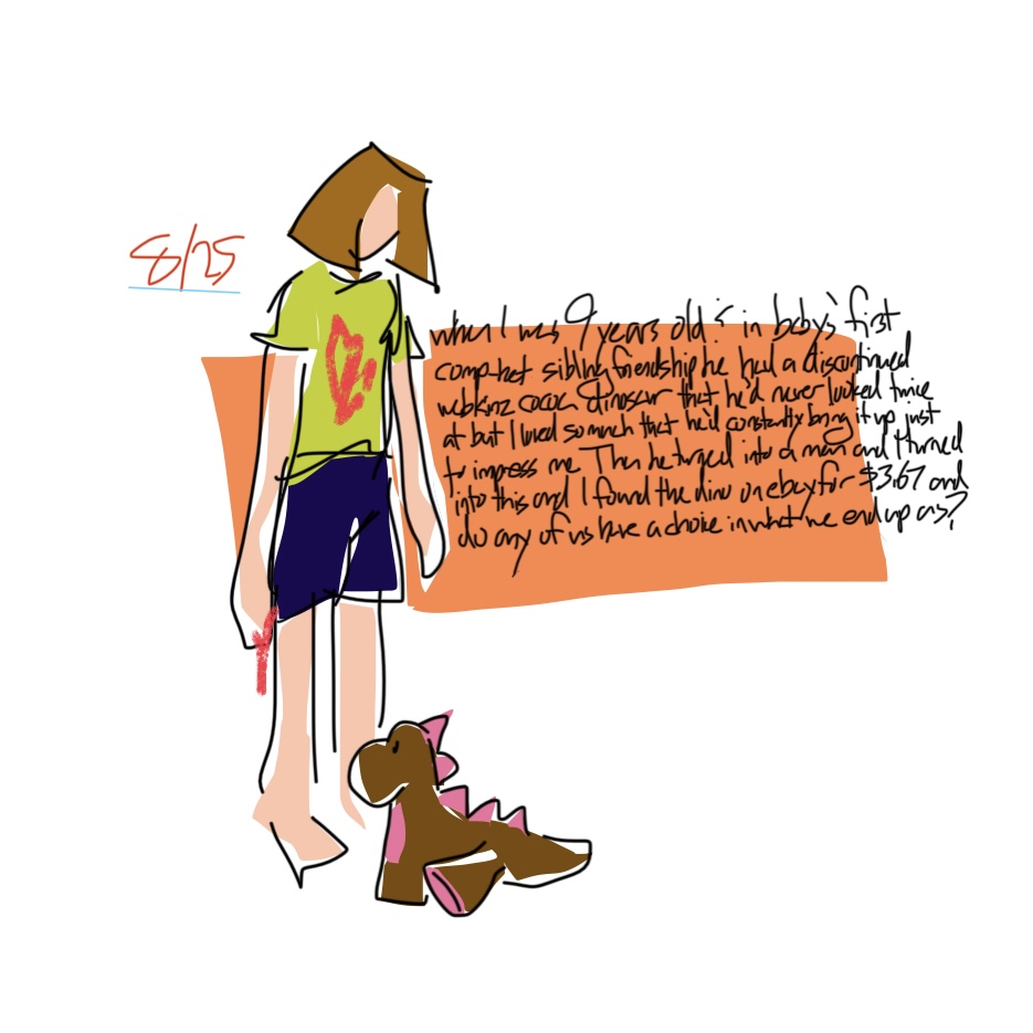 It’s a cute stuffed animal 8/25