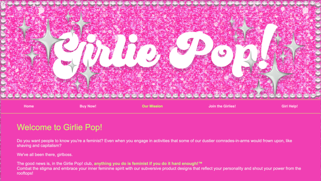 girlie pop!
